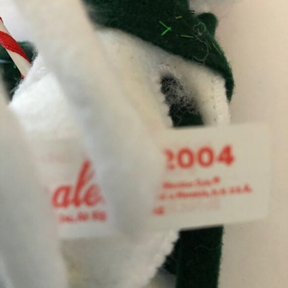 2004 Annalee Christmas Doll Ornament 4" North Pole - Picture 5 of 6